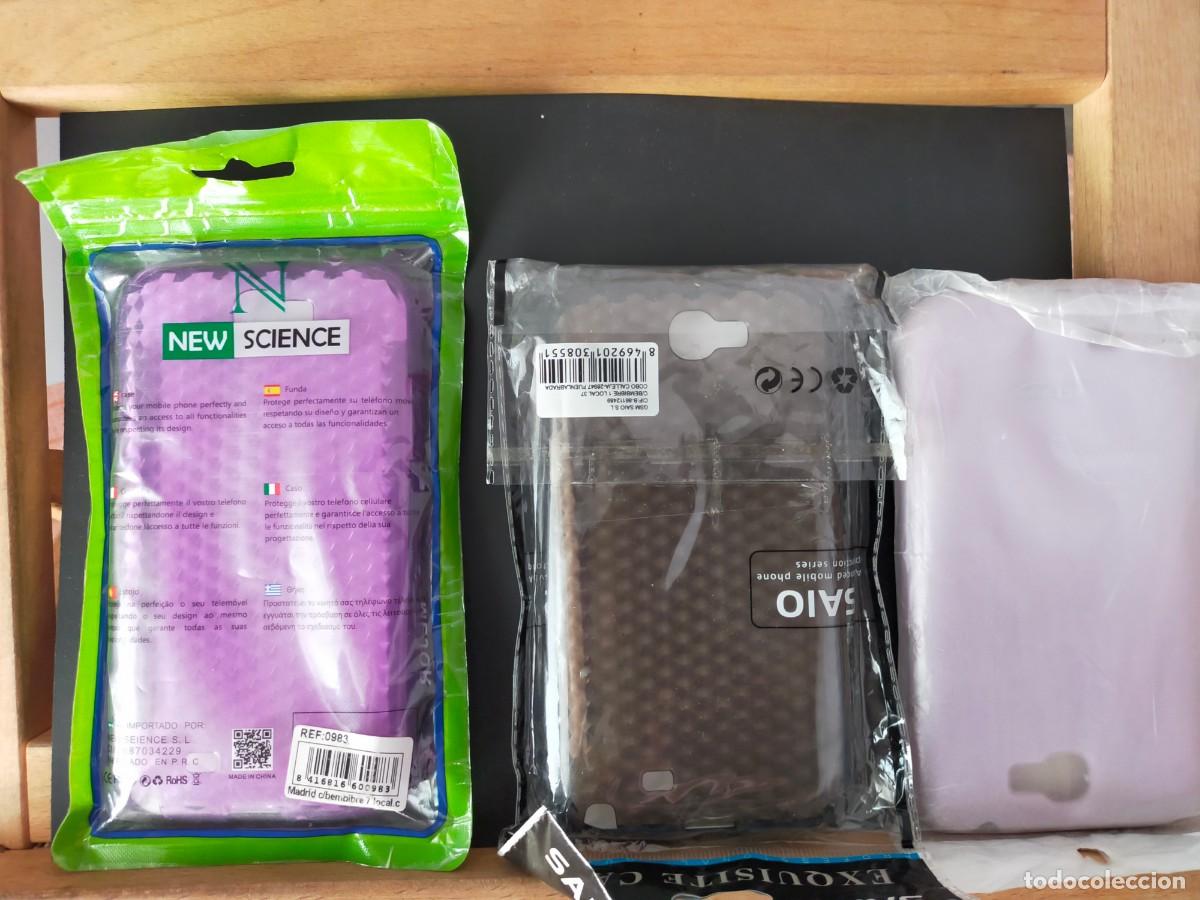 Coleccionismo: LOTE DE 3 FUNDAS DE M&Oacute;VIL A ESTRENAR. MODELO N7100 NOTE 2. VARIOS COLORES.