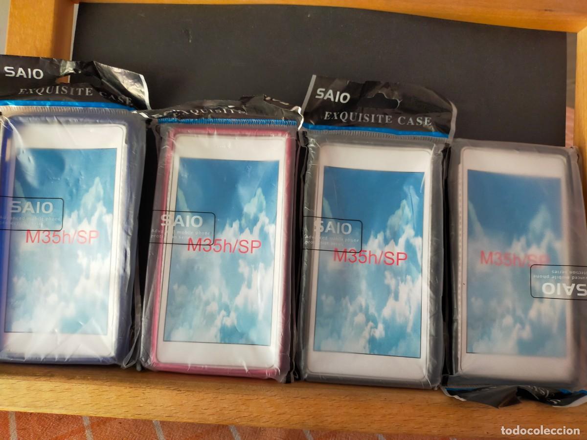 Coleccionismo: LOTE DE 4 FUNDAS M&Oacute;VIL A ESTRENAR. MODELO M35H/SP. VARIOS COLORES