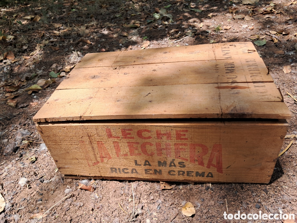 Coleccionismo: Caja de Madera La Lechera - Foto 6