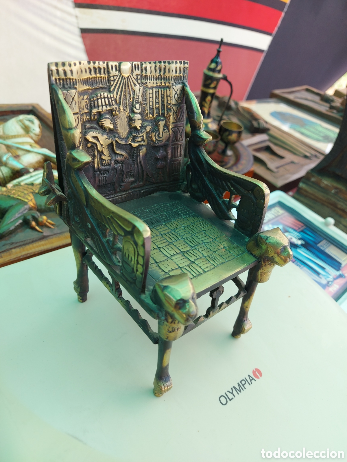 Coleccionismo: SILLON DE METAL 15 cm de altura