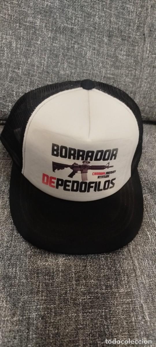 Coleccionismo: Gorra trucker borrador de pedofilos (nueva)