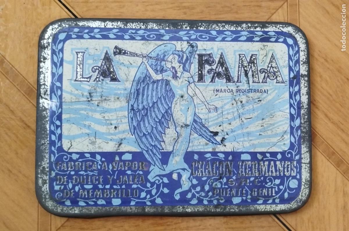 Collezionismo: Tapa metalica La Fama