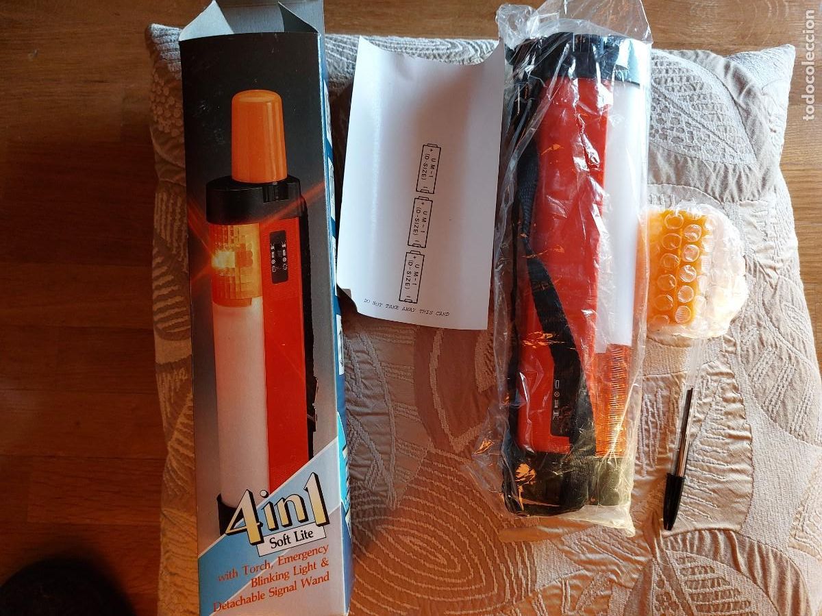 Coleccionismo: Linterna 4 in 1 Soft Lite