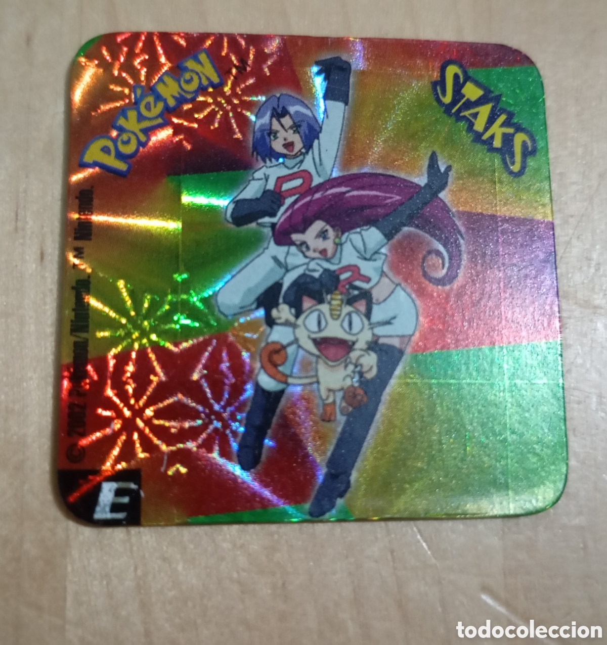 Coleccionismo: Staks Pok&eacute;mon Letra E A&ntilde;o 2002