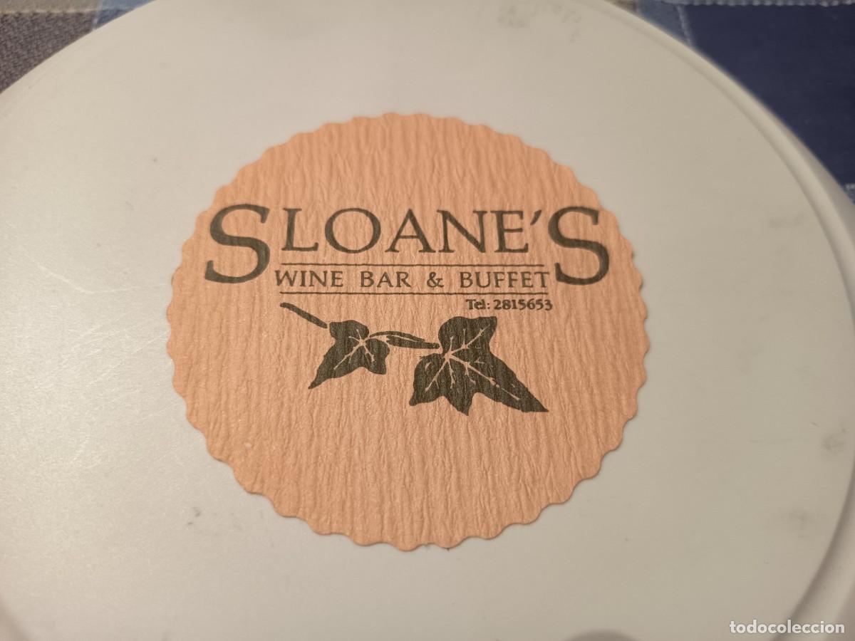 Coleccionismo: POSAVASOS BAR BUFFET SLOANE'S