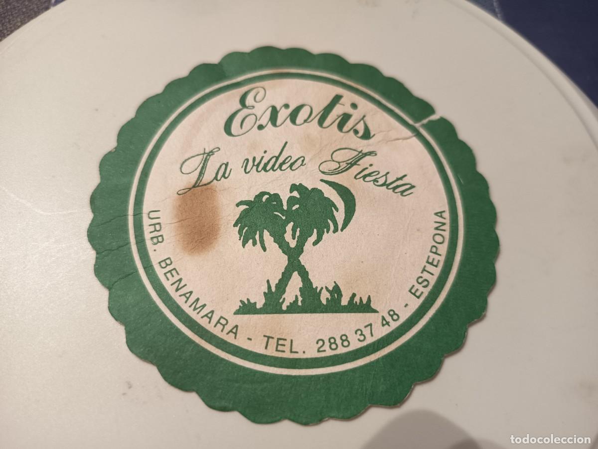 Coleccionismo: POSAVASOS PIZZERIA EXOTIS-ESTEPONA-MALAGA