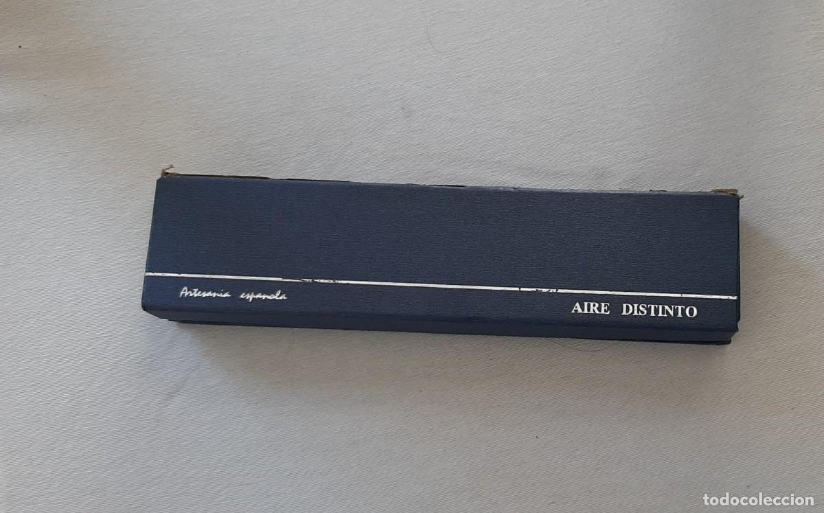 Coleccionismo: Abanico espa&ntilde;ol &rdquo;Los Abanicos de Telva&rdquo; &ndash; Nuevo con caja, funda y etiqueta original