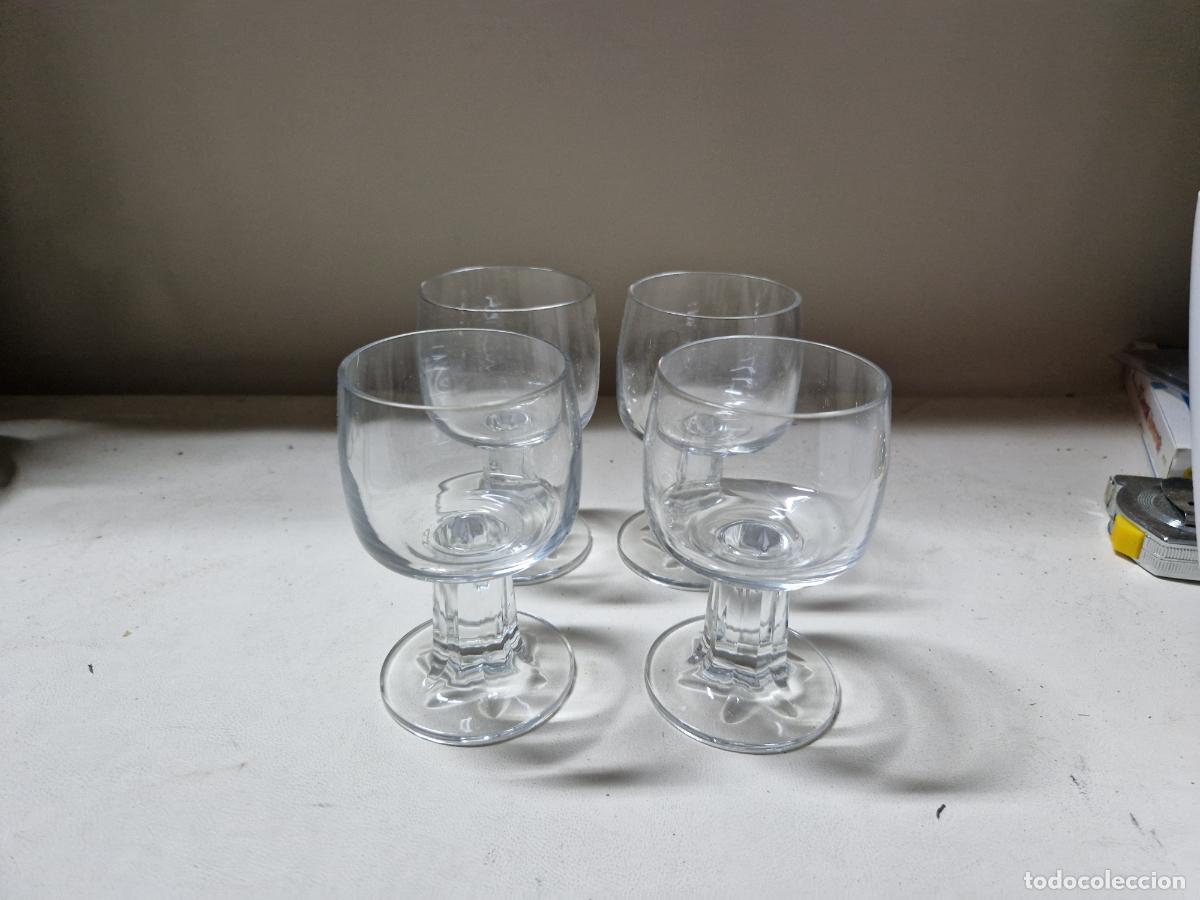 Coleccionismo: 4 BONITAS COPAS DE CRISTAL. MEDIDA 11*6