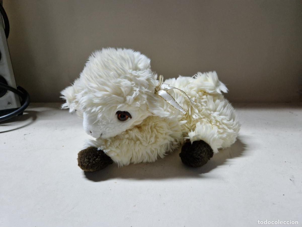 Coleccionismo: BONITO PELUCHE CABRA BEBE.