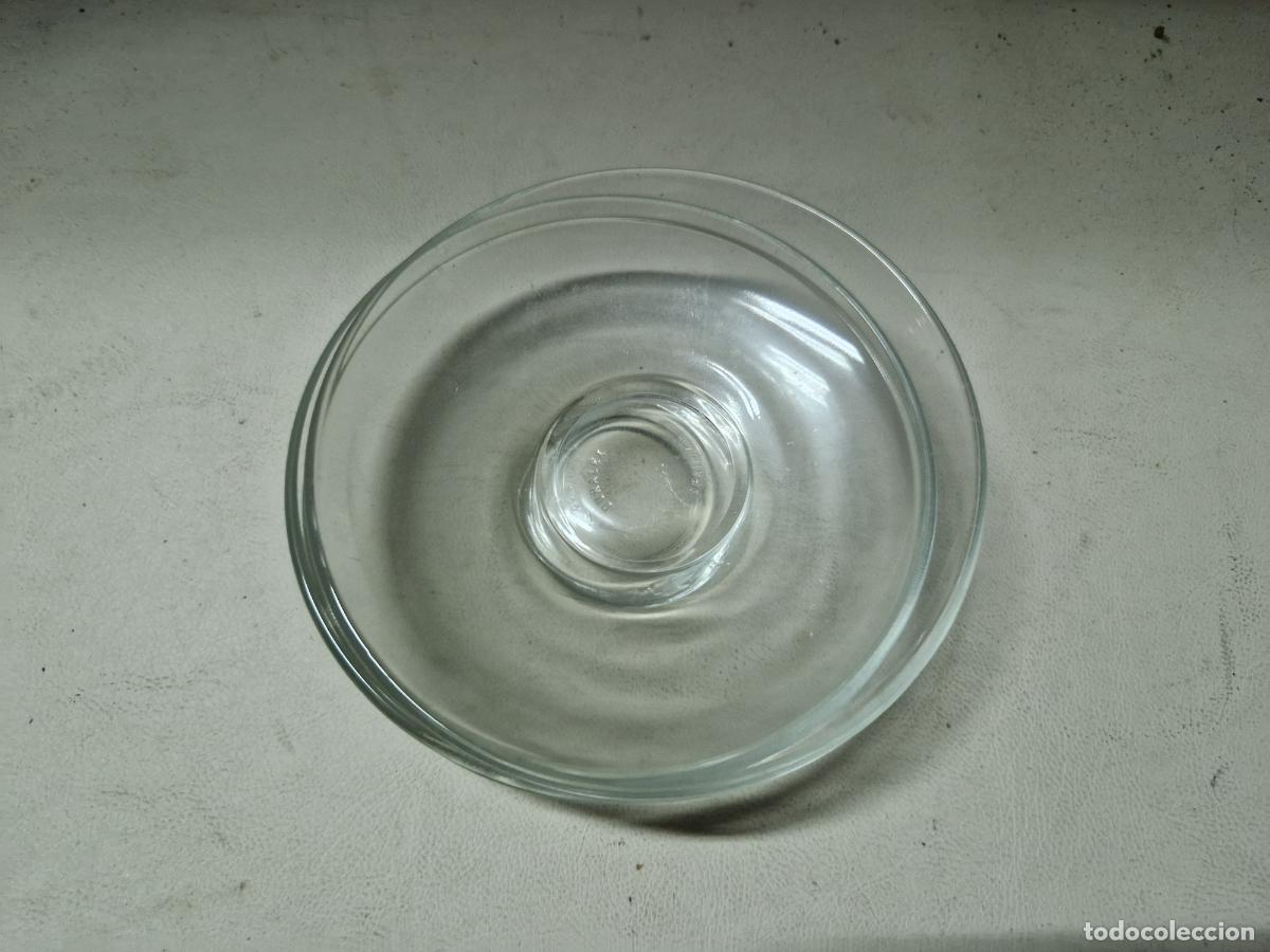 Coleccionismo: 3 BONITOS PLATOS DE CRISTAL. MEDIDA 12*12