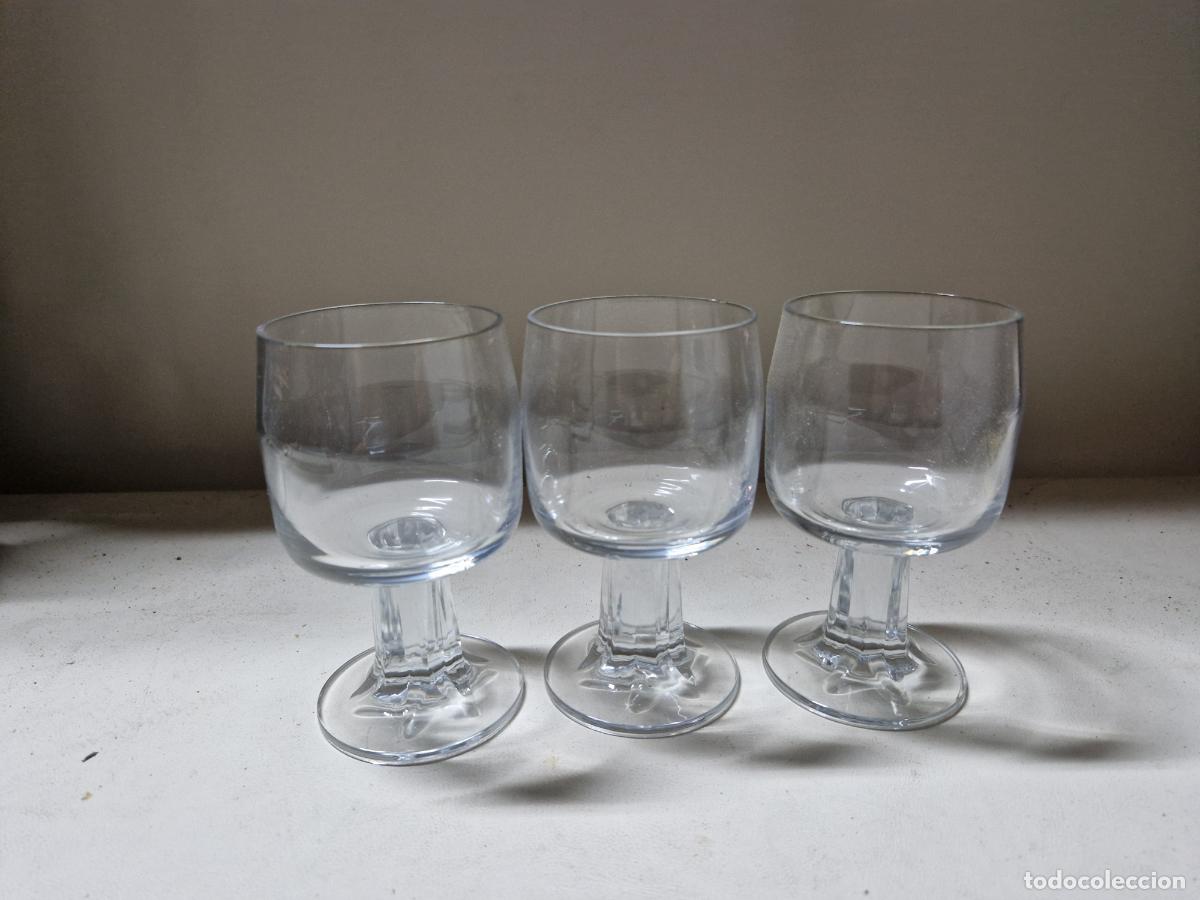 Coleccionismo: 3 BONITAS COPAS DE CRISTAL. MEDIDA 12*7