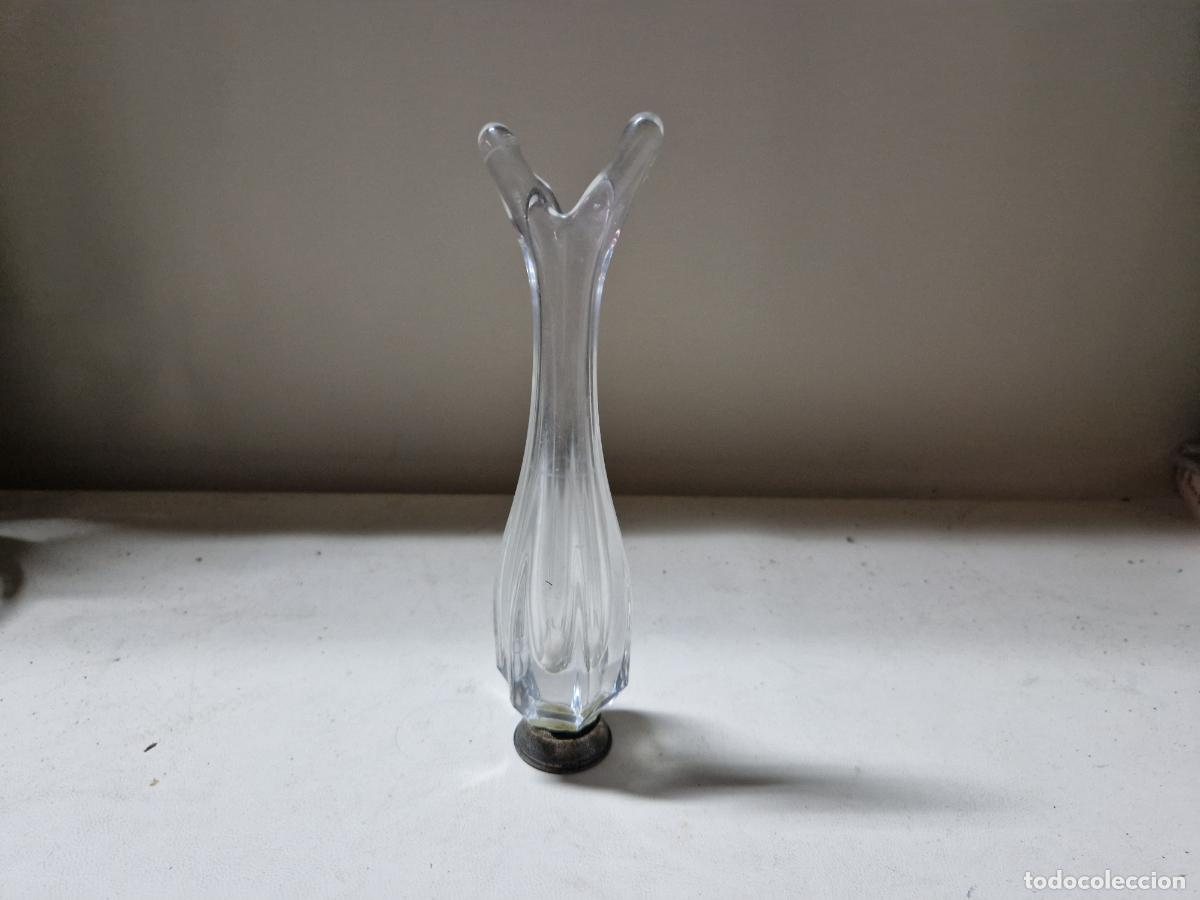 Coleccionismo: BONITO MINI JARRON DE CRISTAL. COLA DE SIRENA.
