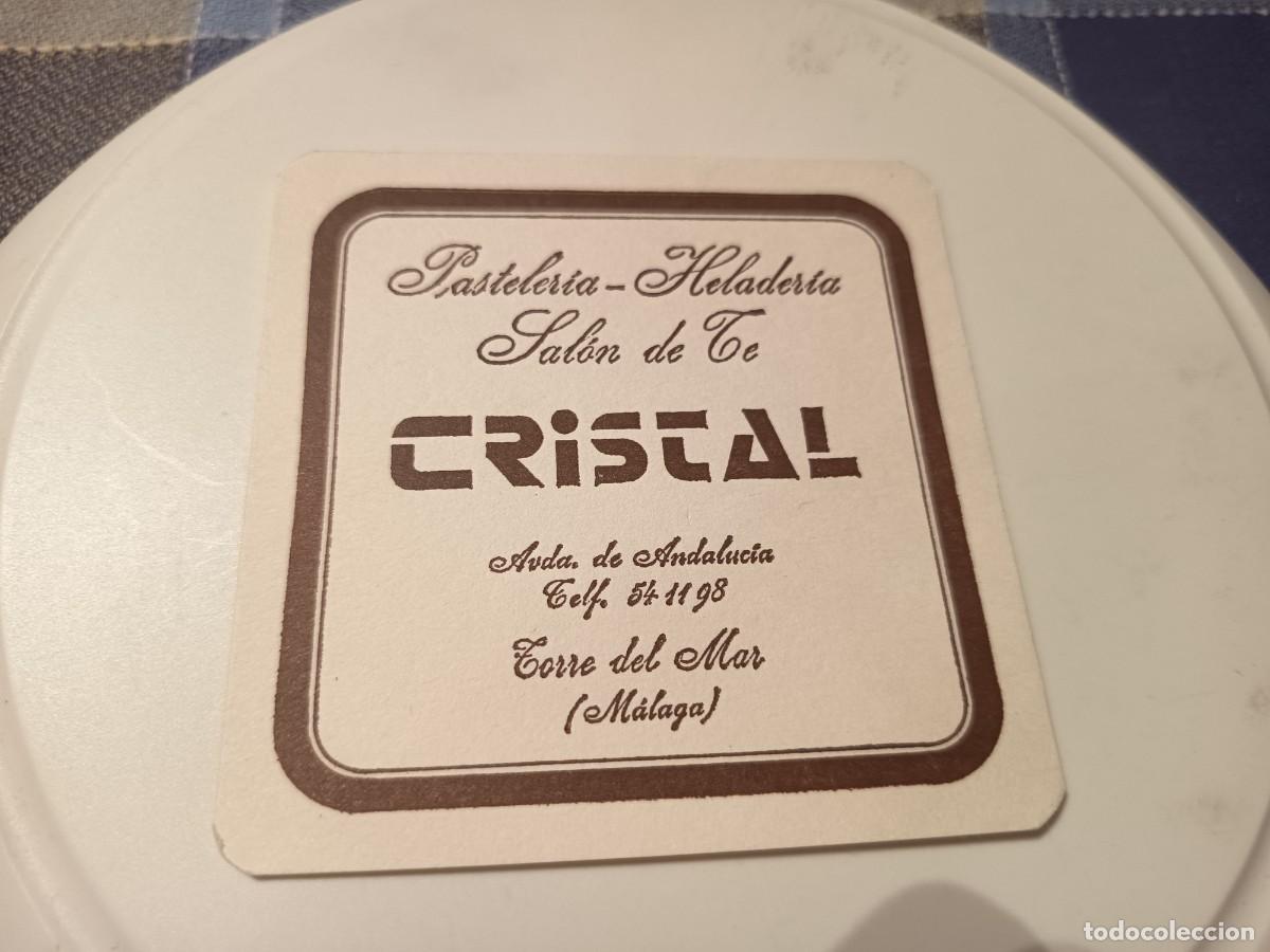 Collezionismo: POSAVASOS SALON DE HOTEL CRISTAL-TORRE DEL MAR-MALAGA