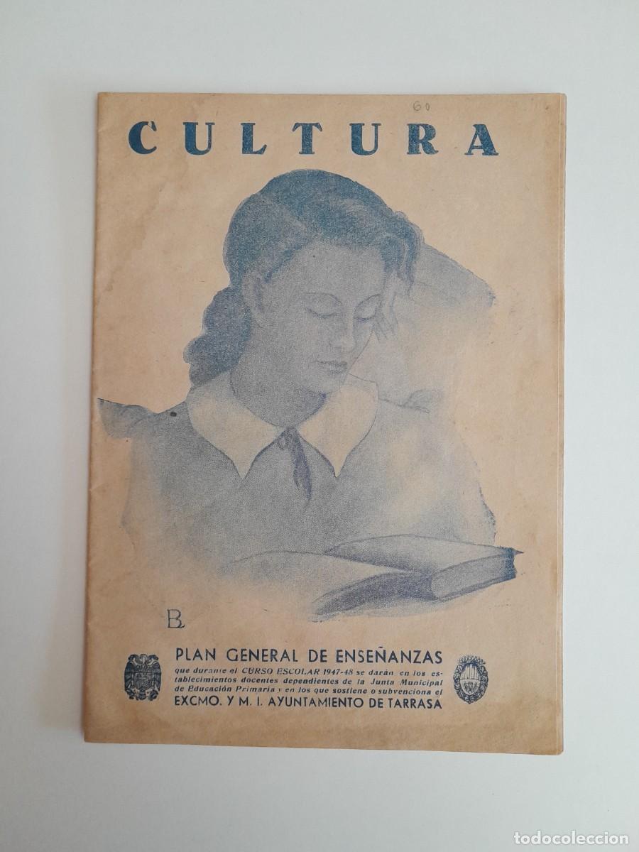 Coleccionismo: PLAN GENERAL DE ENSE&Ntilde;ANZAS DEL CURSO 1947-1948 (TERRASSA, 1947)
