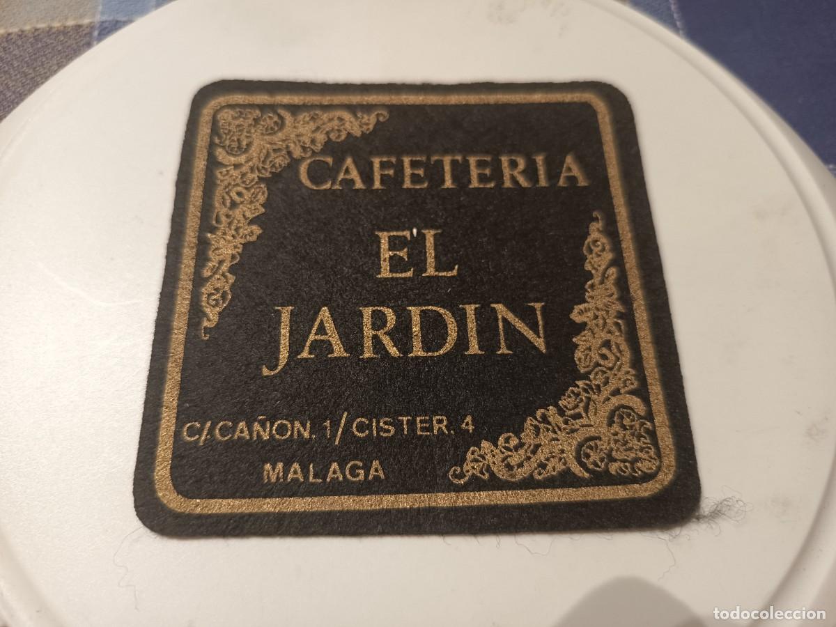 Coleccionismo: POSAVASOS CAFETERIA EL JARDIN-MALAGA