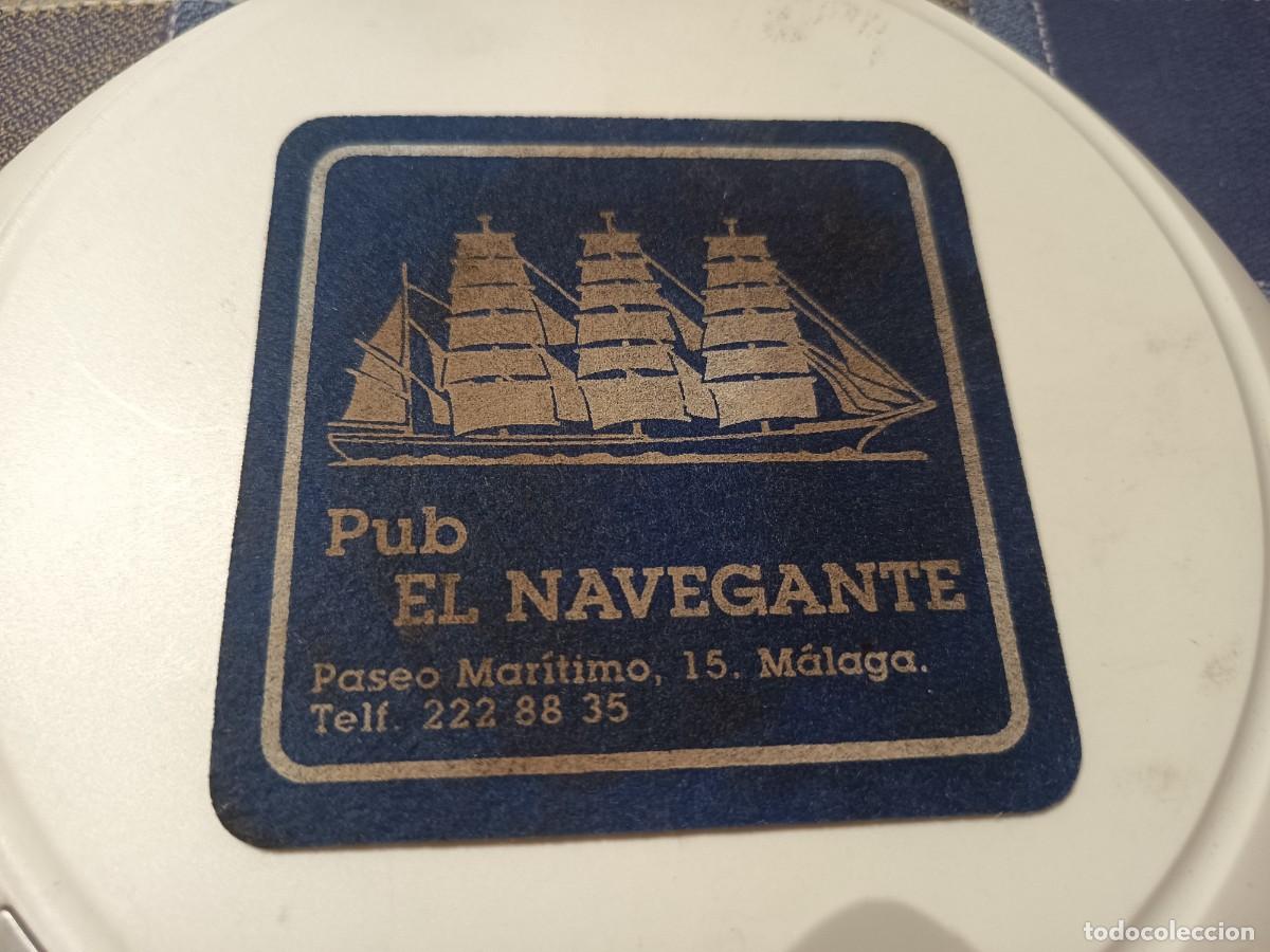 Coleccionismo: POSAVASOS PUB EL NAVEGANTE-MALAGA