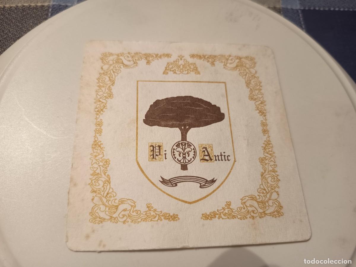 Coleccionismo: POSAVASOS RESTAURANTE PI ANTIC-BARCELONA