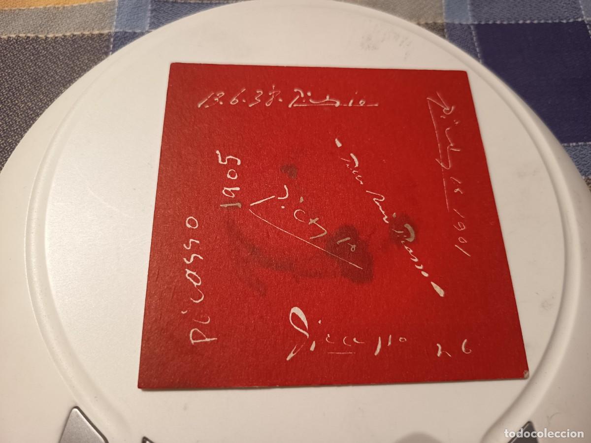 Coleccionismo: POSAVASOS FIRMAS PICASSO