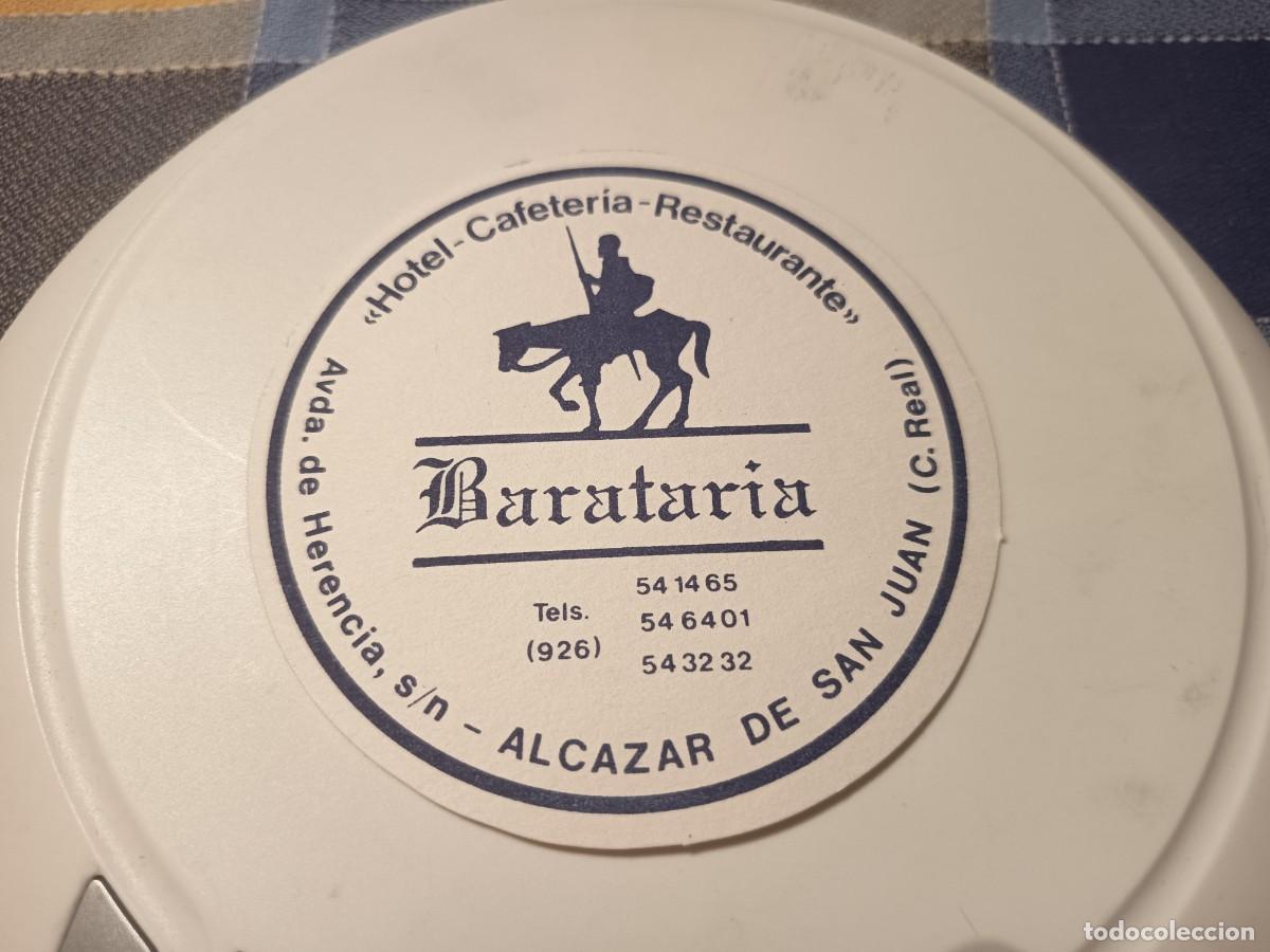 Coleccionismo: POSAVASOS HOTEL BARATARIA-ALCAZAR DE SAN JUAN-CIUDAD REAL