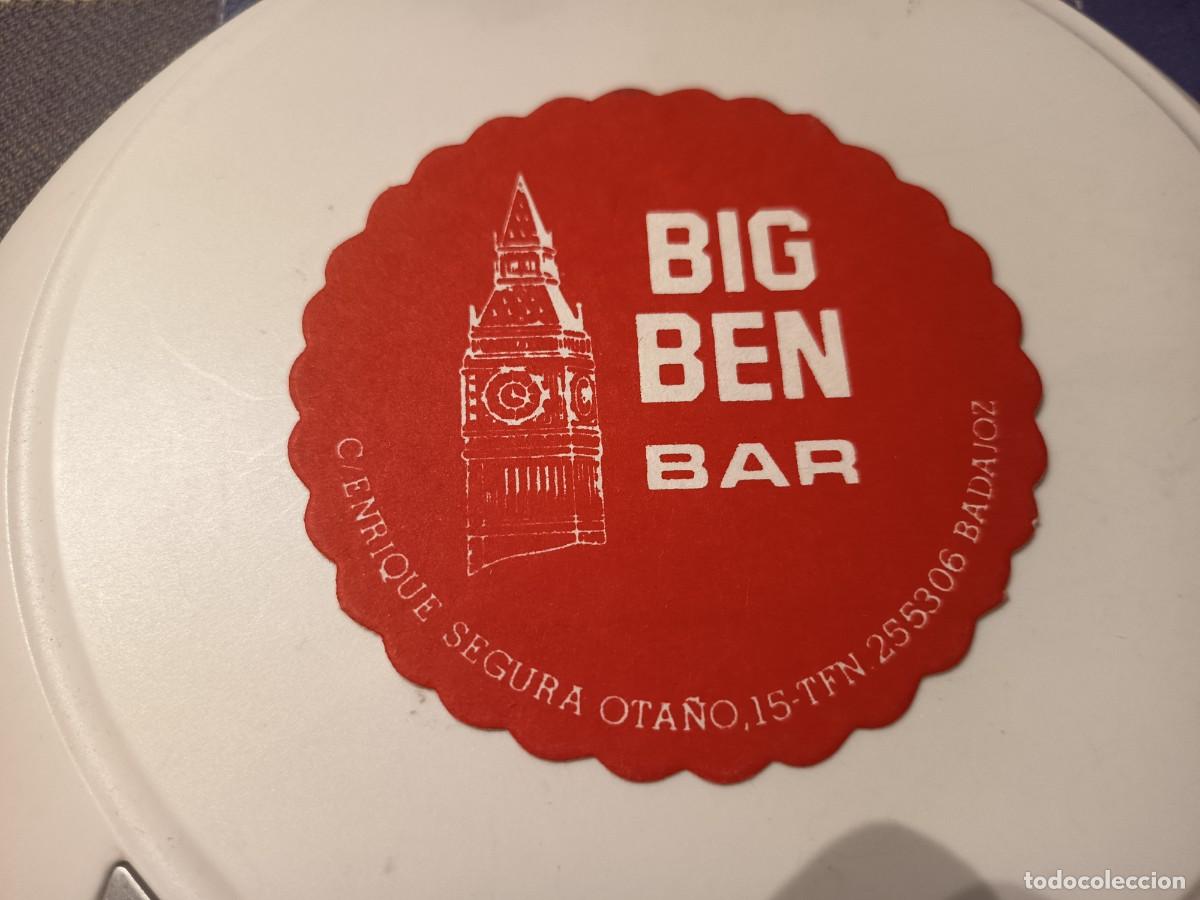 Coleccionismo: POSAVASOS BAR BIG BEN-BADAJOZ