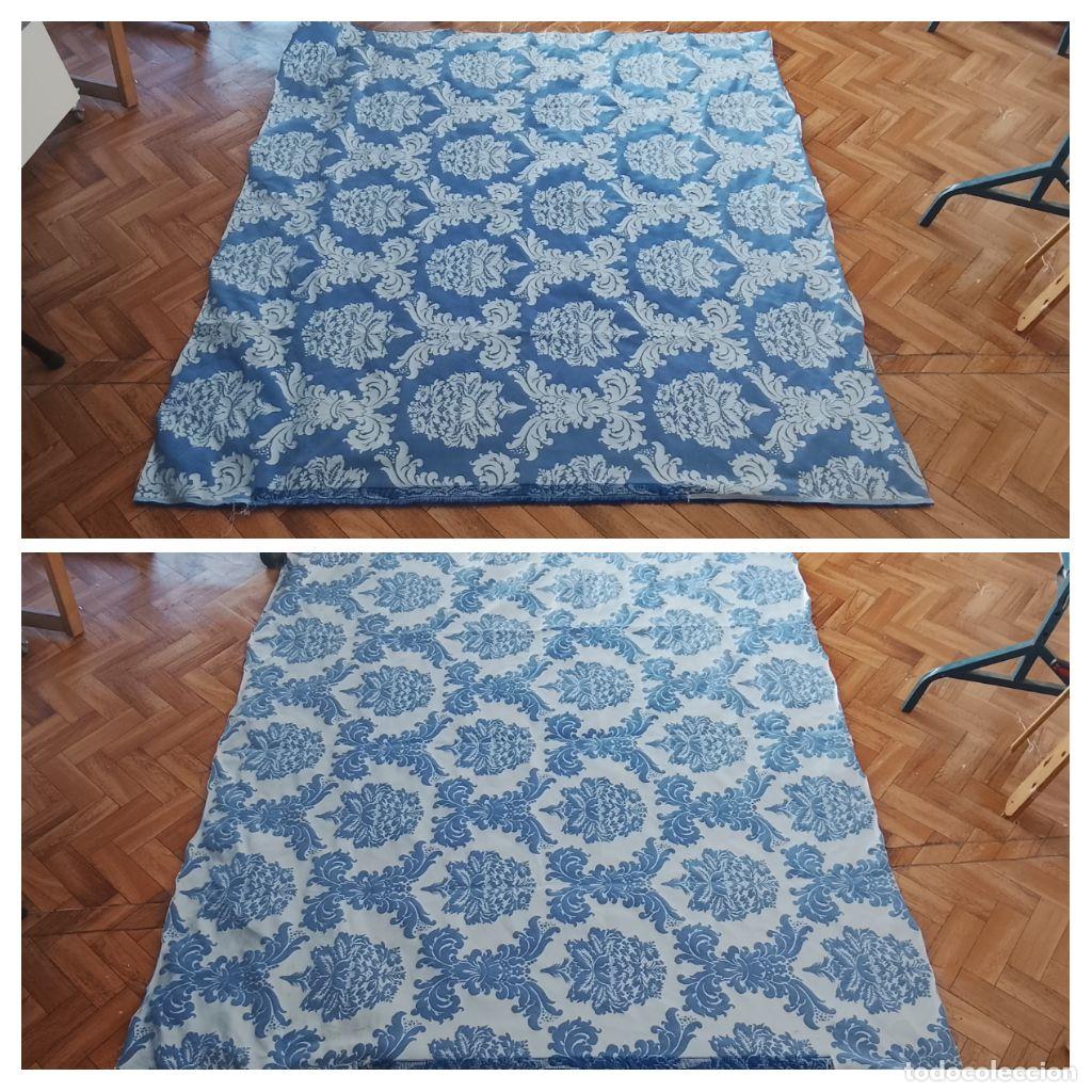 Coleccionismo: TELA BROCADO 145X137 FALLERA SEMANA SANTA DAMASCO BUEN CUERPO IDEAL VIRGEN SAYA MANTO