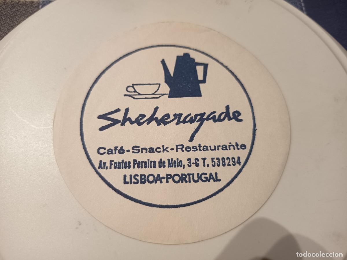 Coleccionismo: POSAVASOS CAFE SHEHERAZADE-LISBOA-PORTUGAL