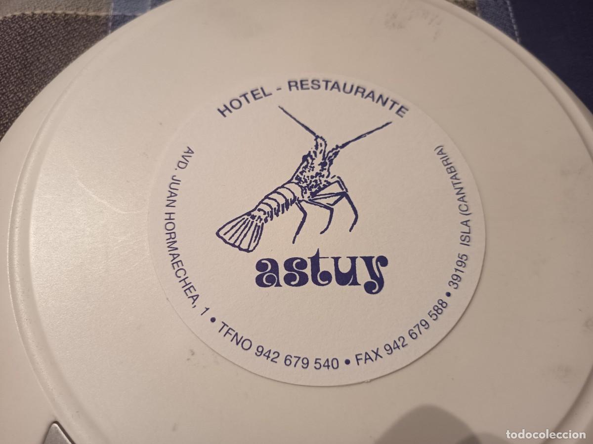 Coleccionismo: POSAVASOS HOTEL RESTAURANTE-ASTUY-ISLA-CANTABRIA