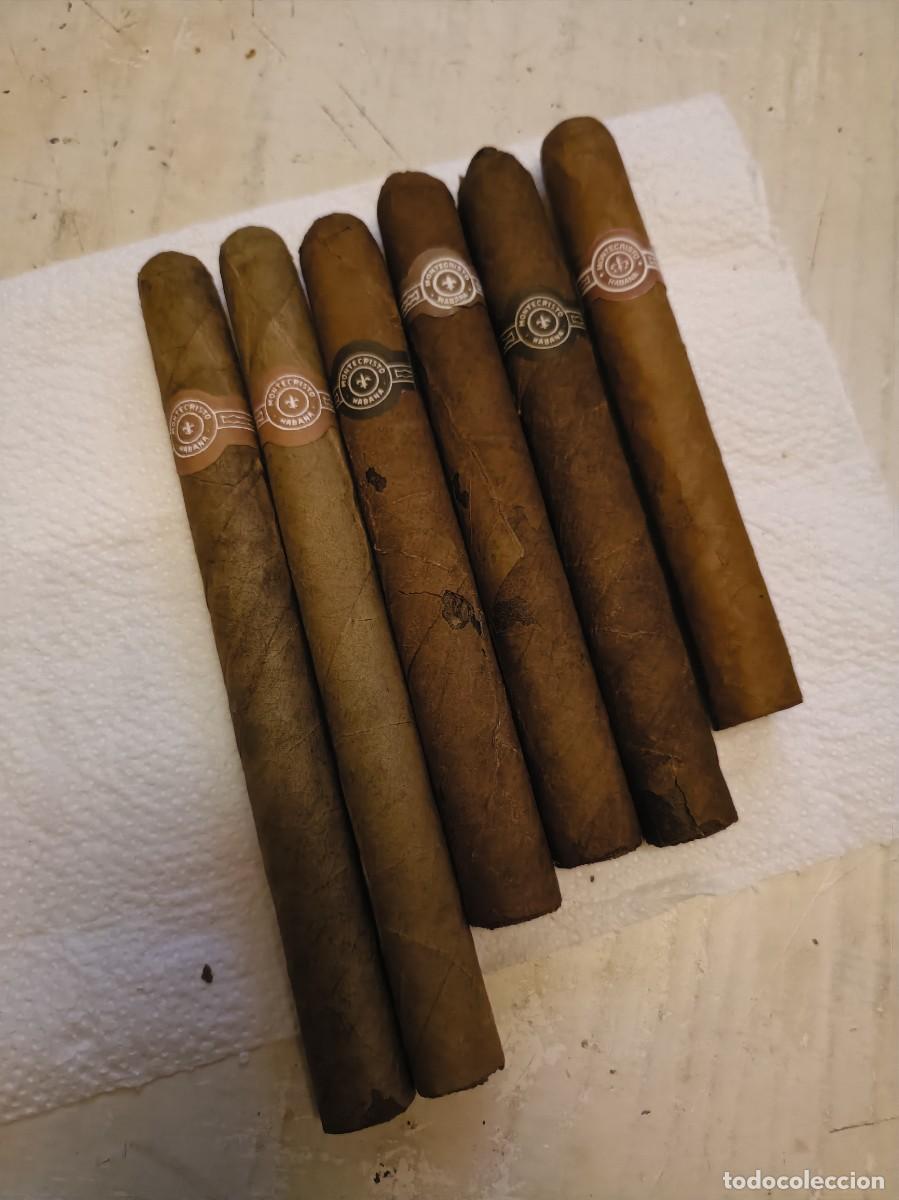 Coleccionismo: LOTE PUROS MONTECRISTO CIGARROS