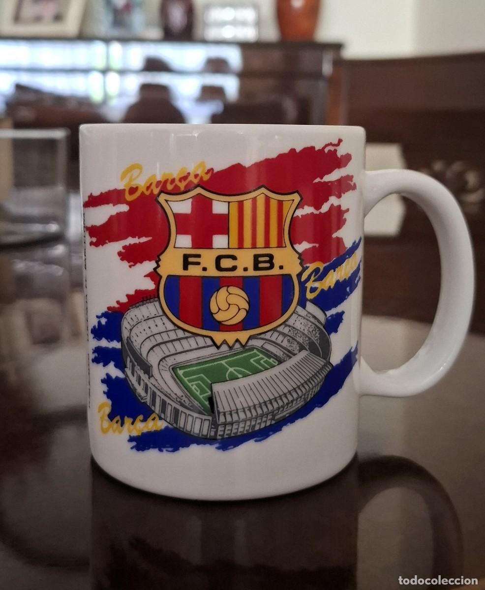 Coleccionismo: Taza de ceramica oficial del F.C. Barcelona.Decada de los 90
