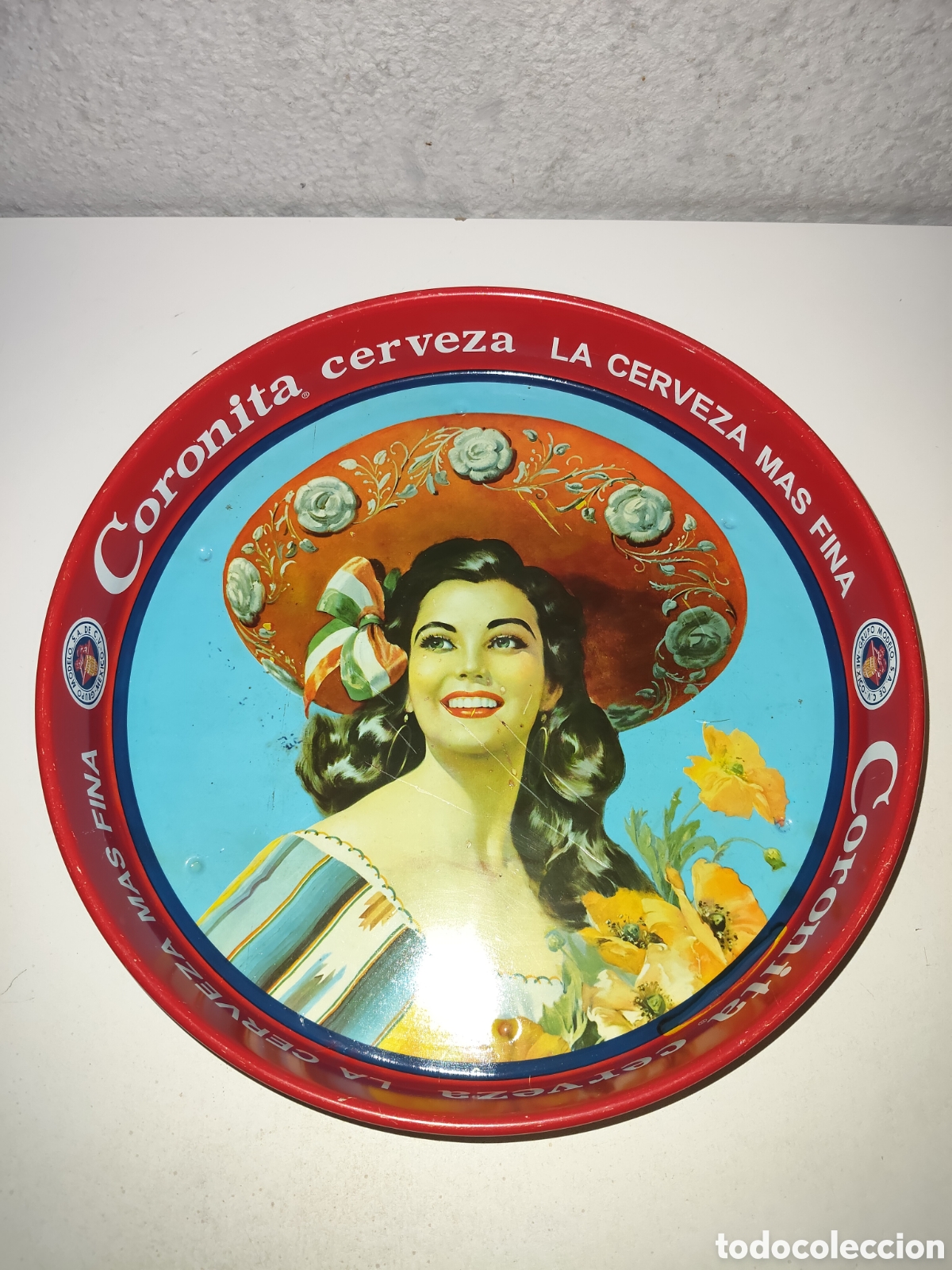 Coleccionismo: BANDEJA CERVEZA CORONITA