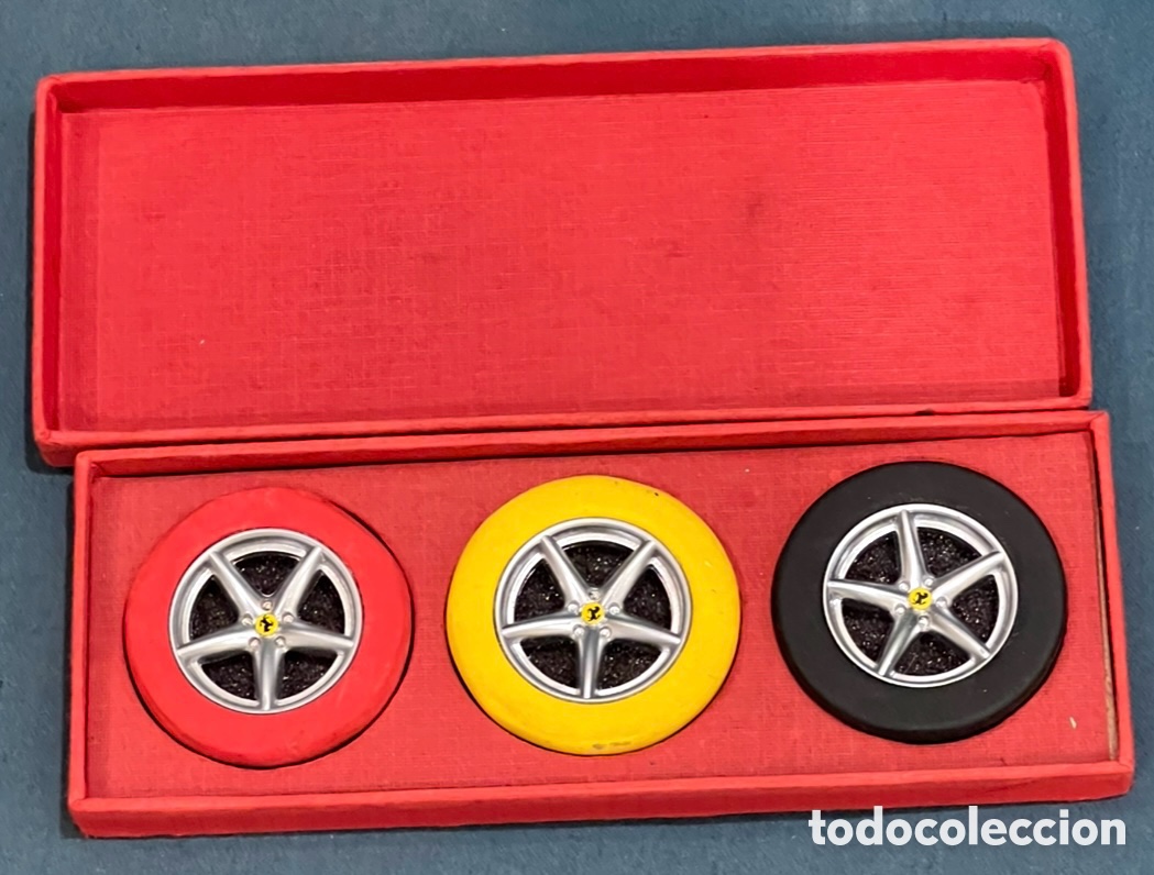 Coleccionismo: Estuche. Gomas de borrar. Publicidad FERRARI.