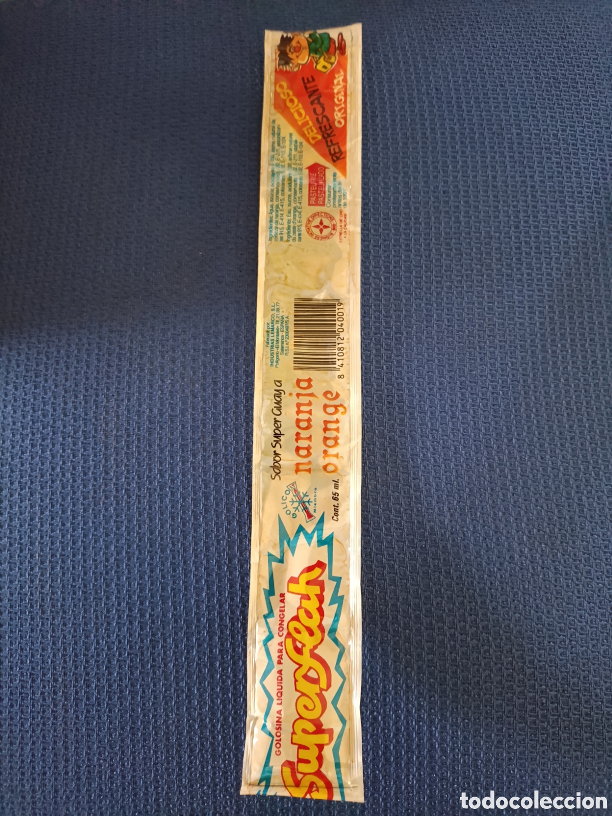 Coleccionismo: SUPERFLASH A&Ntilde;OS 90 NUEVO [ SABOR NARANJA ]
