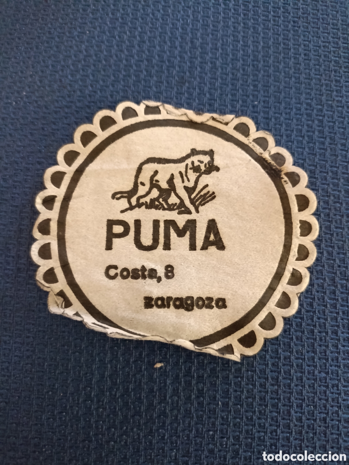 Coleccionismo: PUMA ZARAGOZA [ POSAVASOS A&Ntilde;OS 40 ]