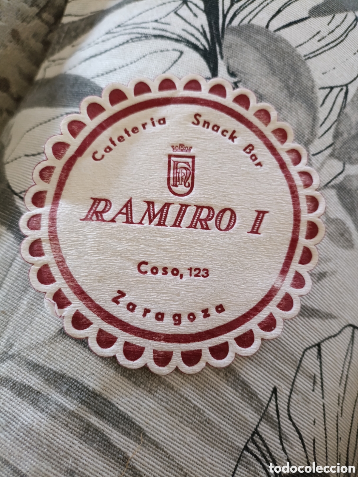 Coleccionismo: CAFETERIA RAMIRO 1 [ POSAVASOS A&Ntilde;OS 40 ]