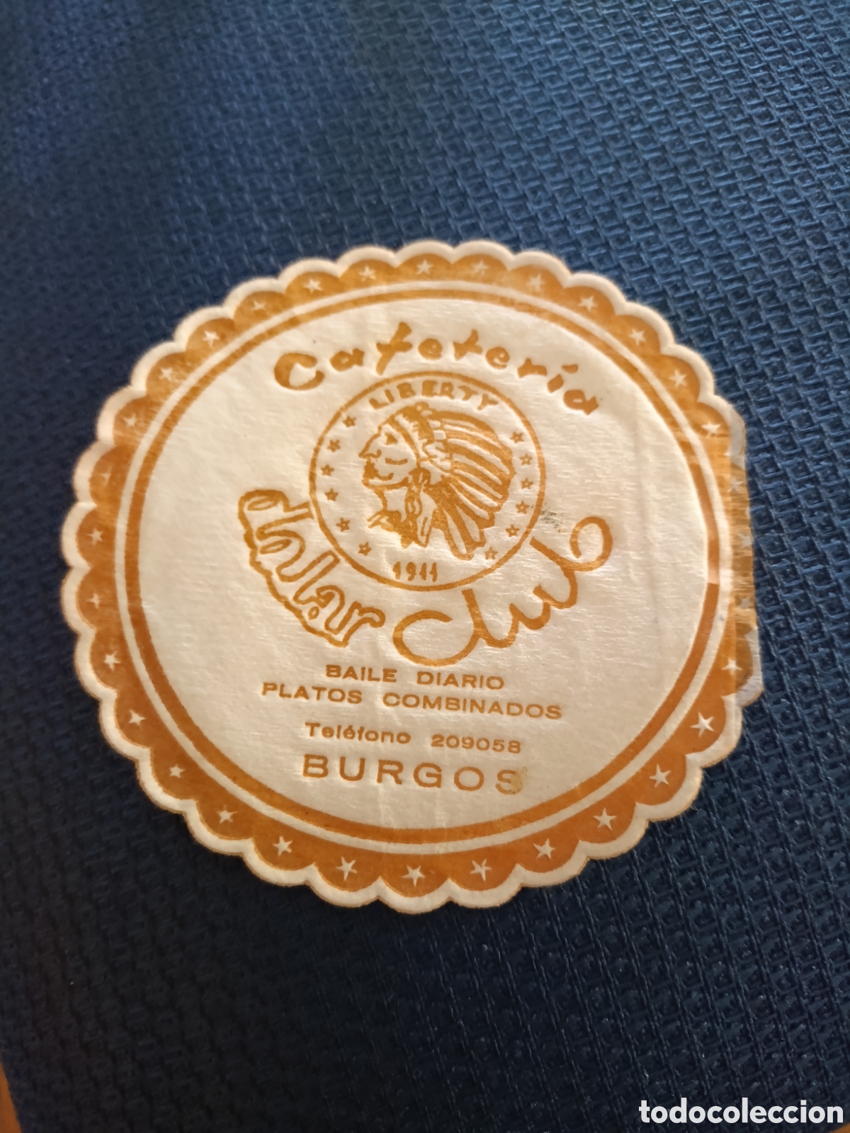 Coleccionismo: Cafeter&iacute;a d&oacute;lar club Burgos [ POSAVASOS A&Ntilde;OS 40 ]