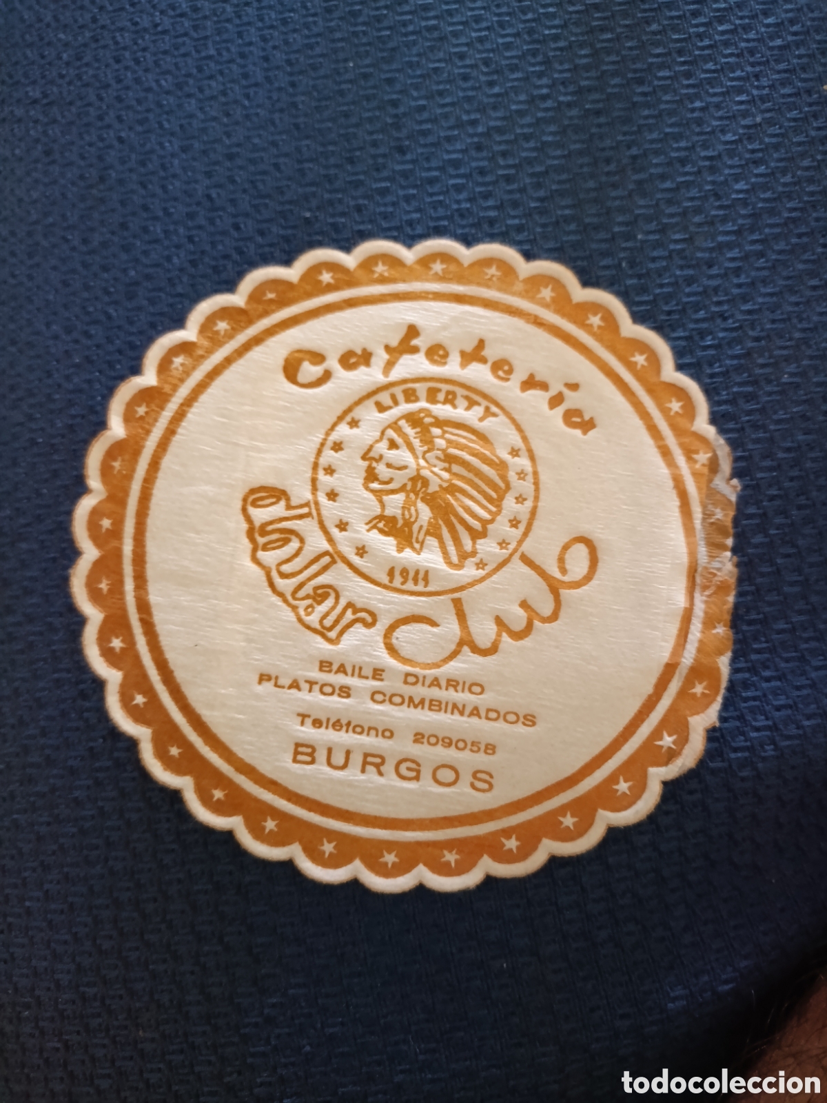 Coleccionismo: Cafeter&iacute;a d&oacute;lar club Burgos [ POSAVASOS A&Ntilde;OS 40 ]