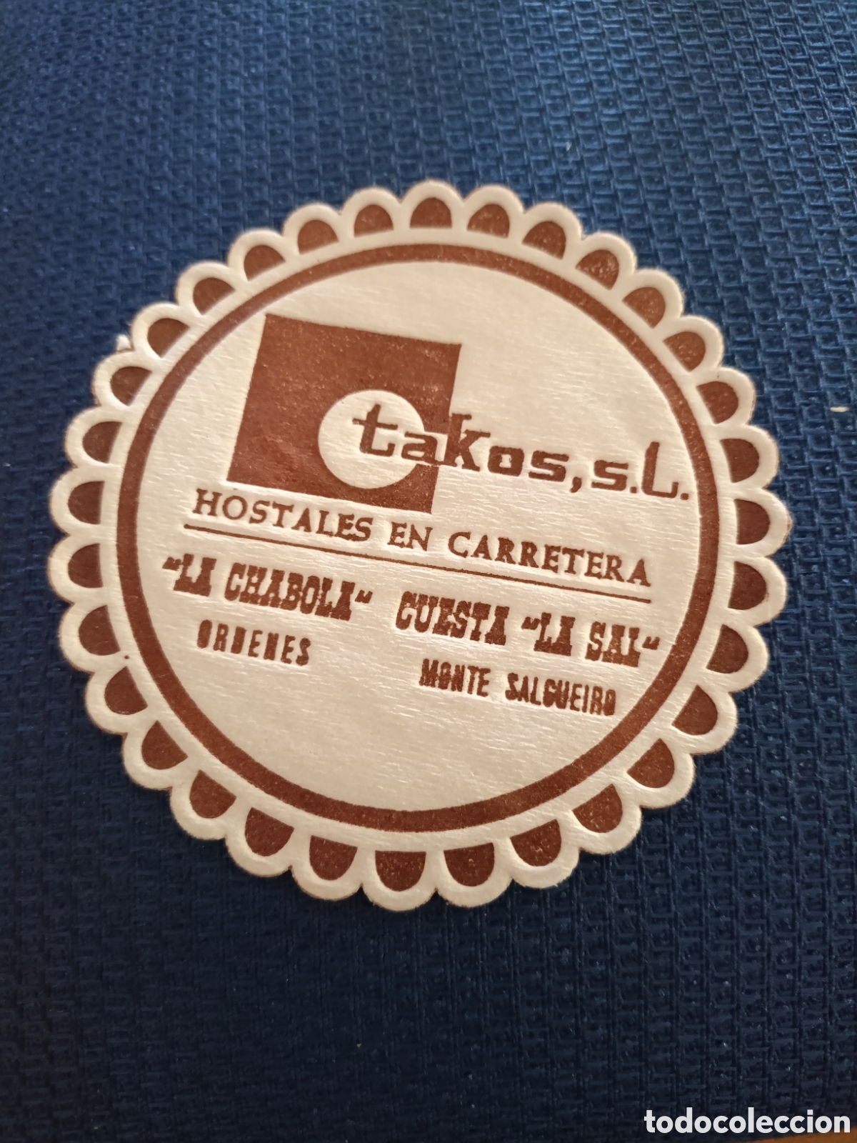 Coleccionismo: HOSTALES EN CARRERA [ POSAVASOS A&Ntilde;OS 40 ]
