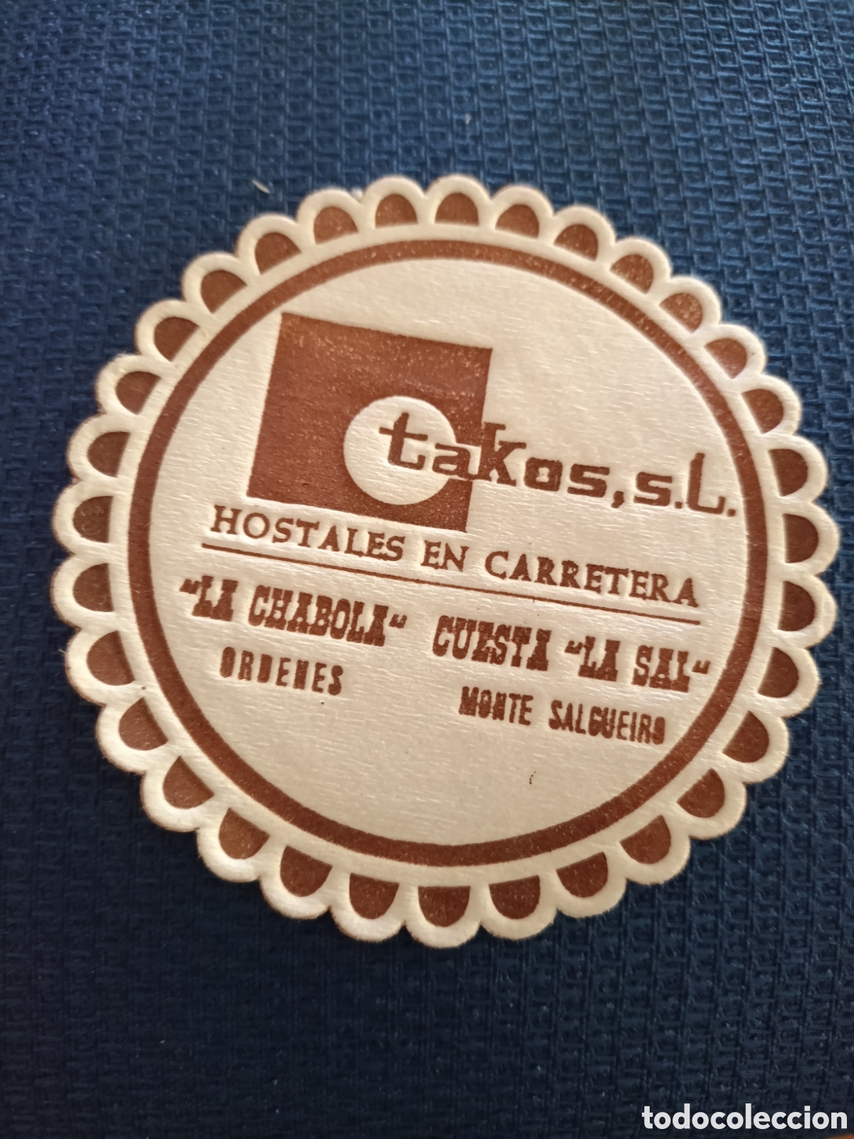 Coleccionismo: HOSTALES EN CARRETERA [ POSAVASOS A&Ntilde;OS 40 ]