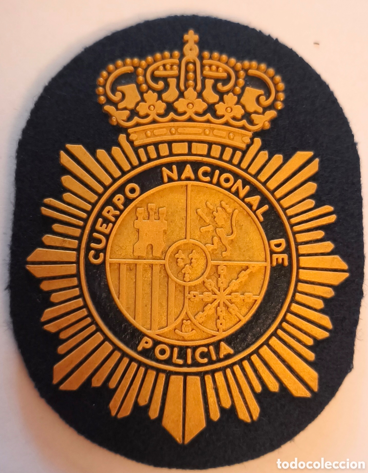 Coleccionismo: PARCHE EMBLEMA DE PECHO EN FIELTRO INYECTADO NECRO A COLOR CON VELCRO