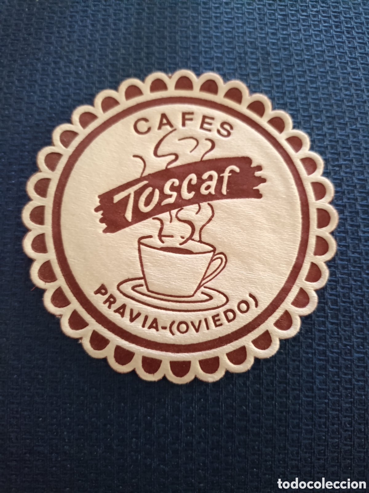 Coleccionismo: Caf&eacute;s toscar Oviedo [ POSAVASOS A&Ntilde;OS 40 ]