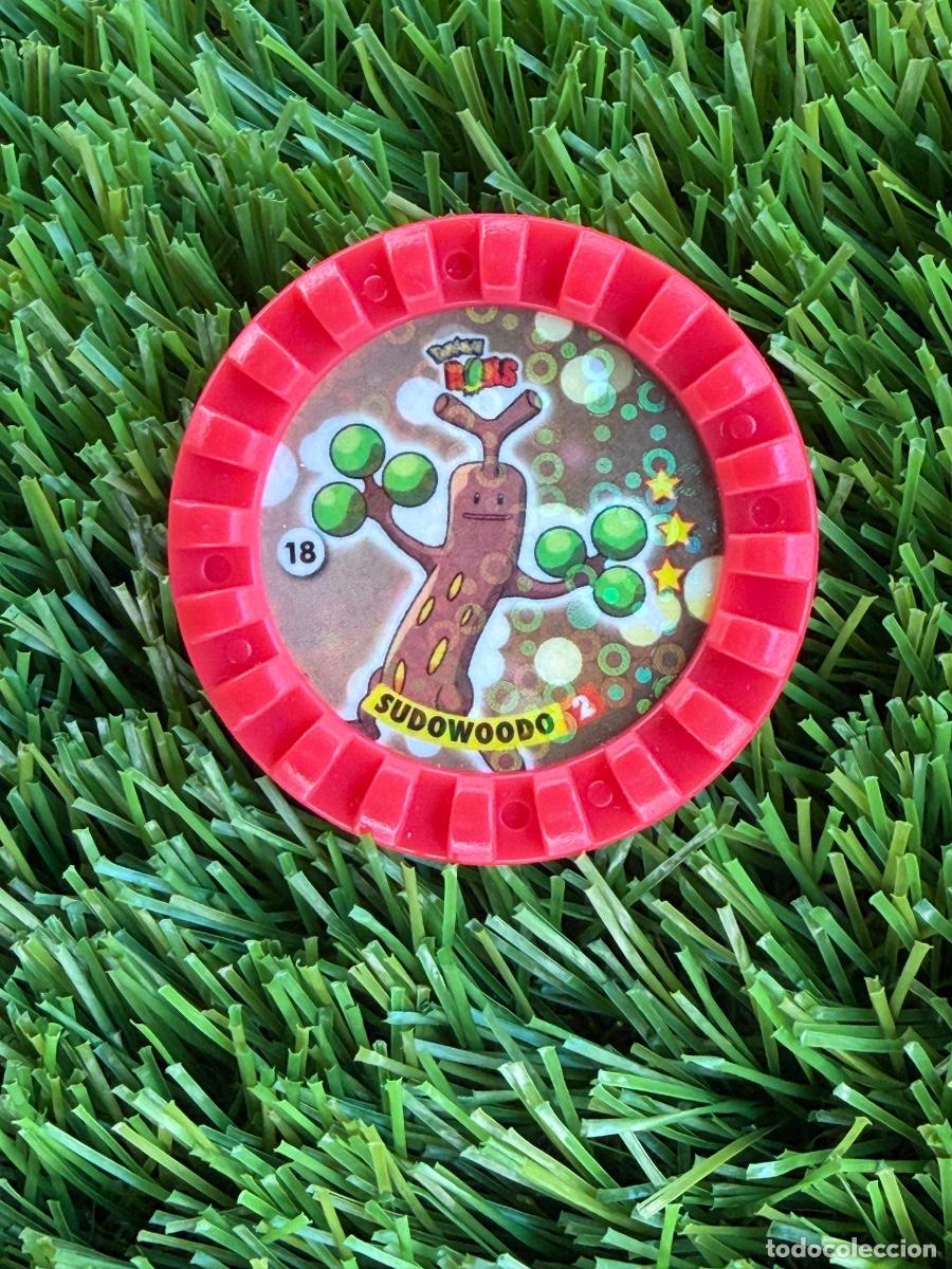 Coleccionismo: N&ordm; 18 Sudowoodo Tazos Pokemon Cheetos Pokemon Roks