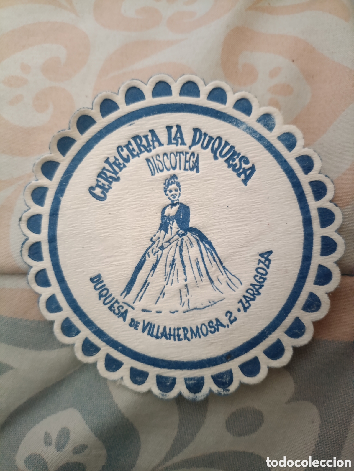 Coleccionismo: Cervecer&iacute;a la duquesa Zaragoza [ POSAVASOS A&Ntilde;OS 40 ]