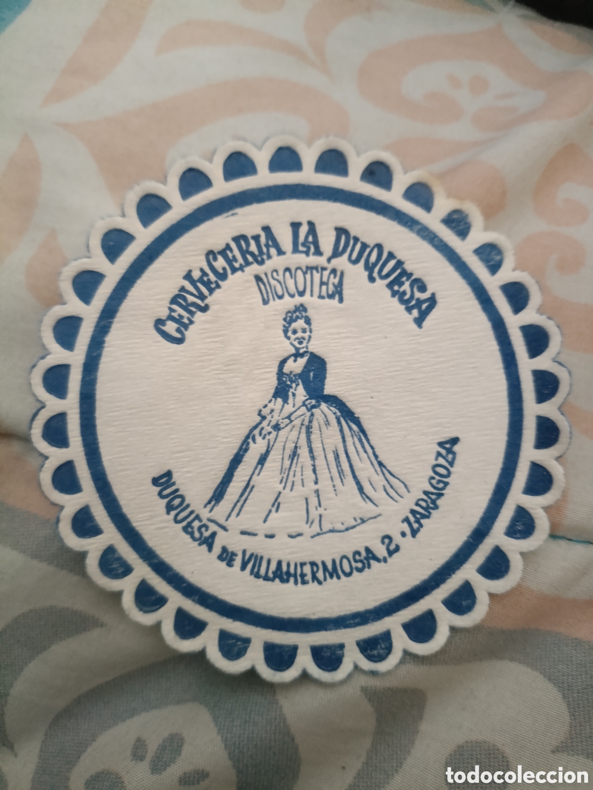 Coleccionismo: Cervecer&iacute;a la duquesa Zaragoza [ POSAVASOS A&Ntilde;OS 40 ]