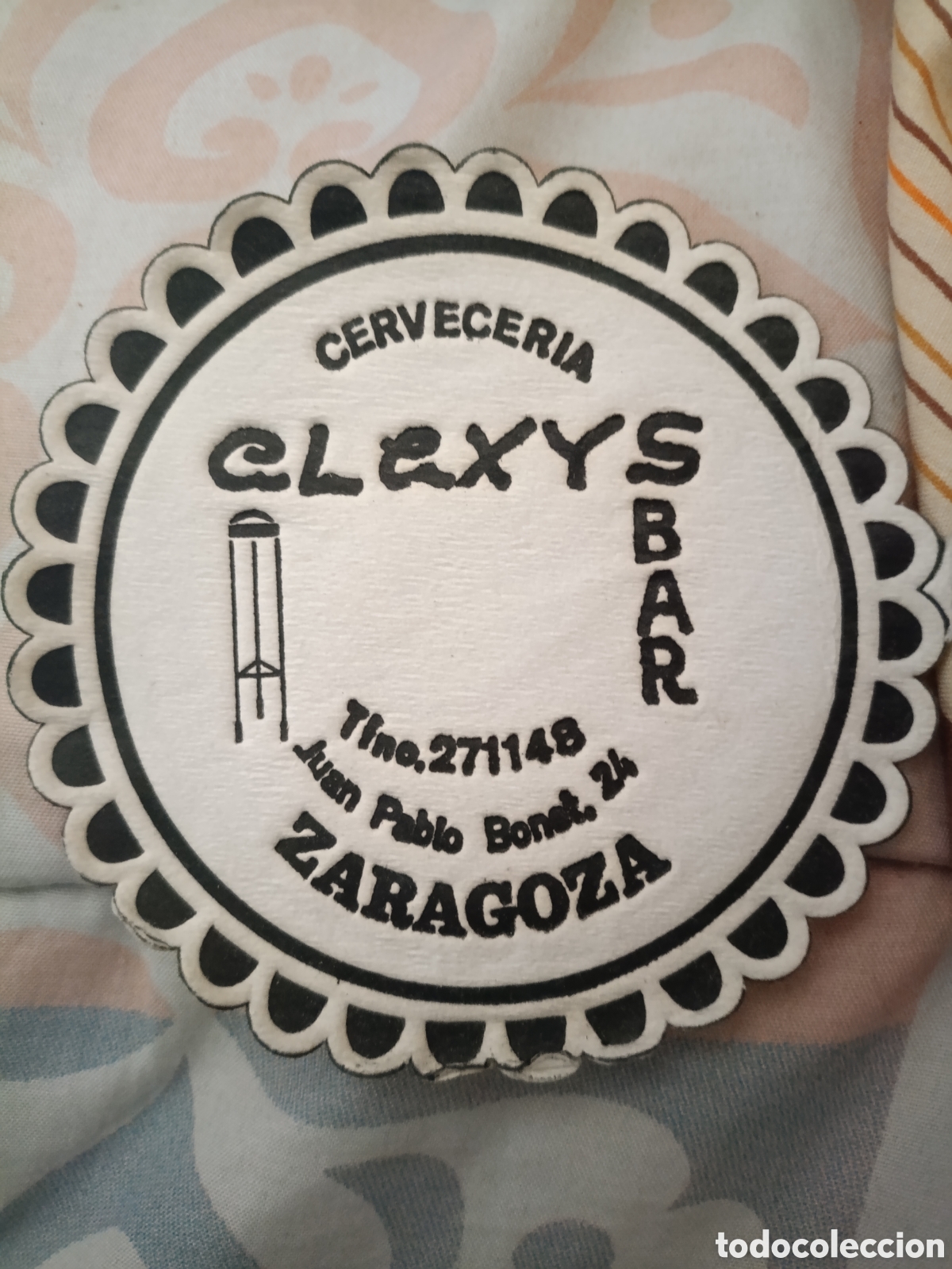 Coleccionismo: CERVECER&Iacute;A CLEXYS ZARAGOZA [ POSAVASOS A&Ntilde;OS 40 ]