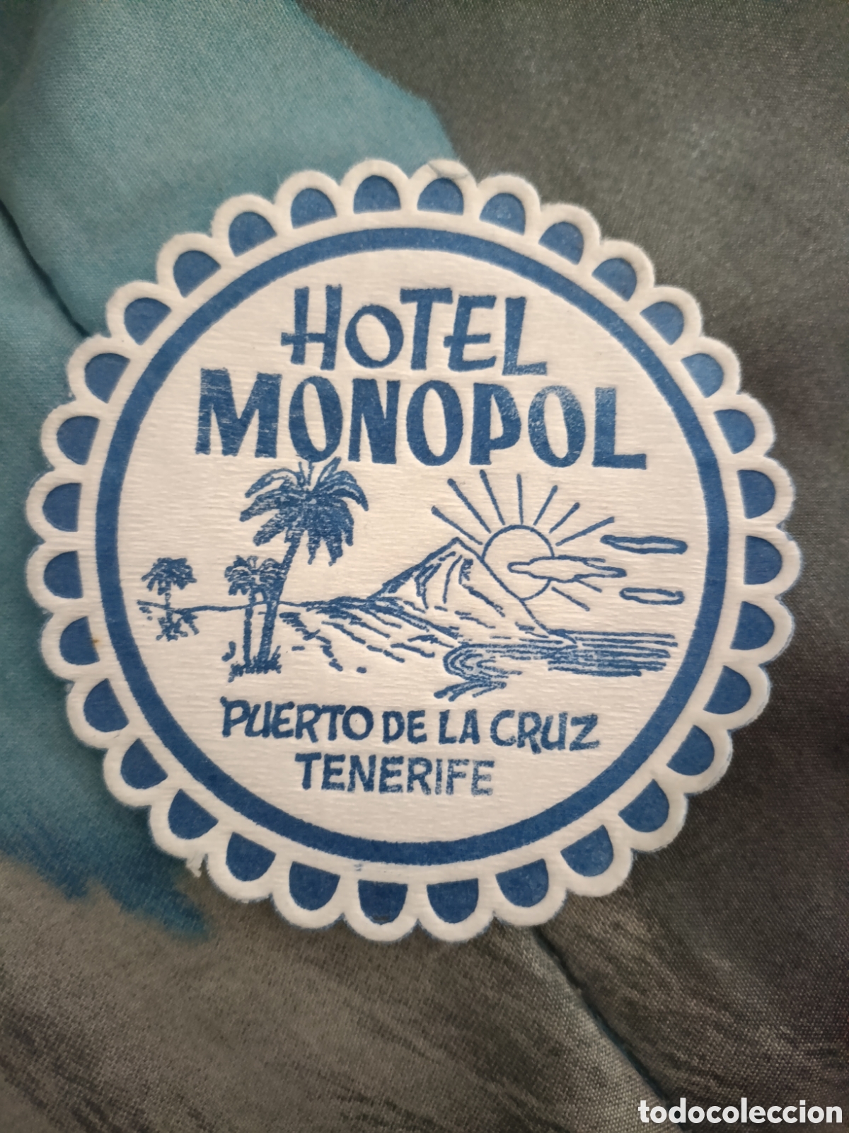 Coleccionismo: HOTEL MONOPOL TENERIFE [ POSAVASOS A&Ntilde;OS 40 ]