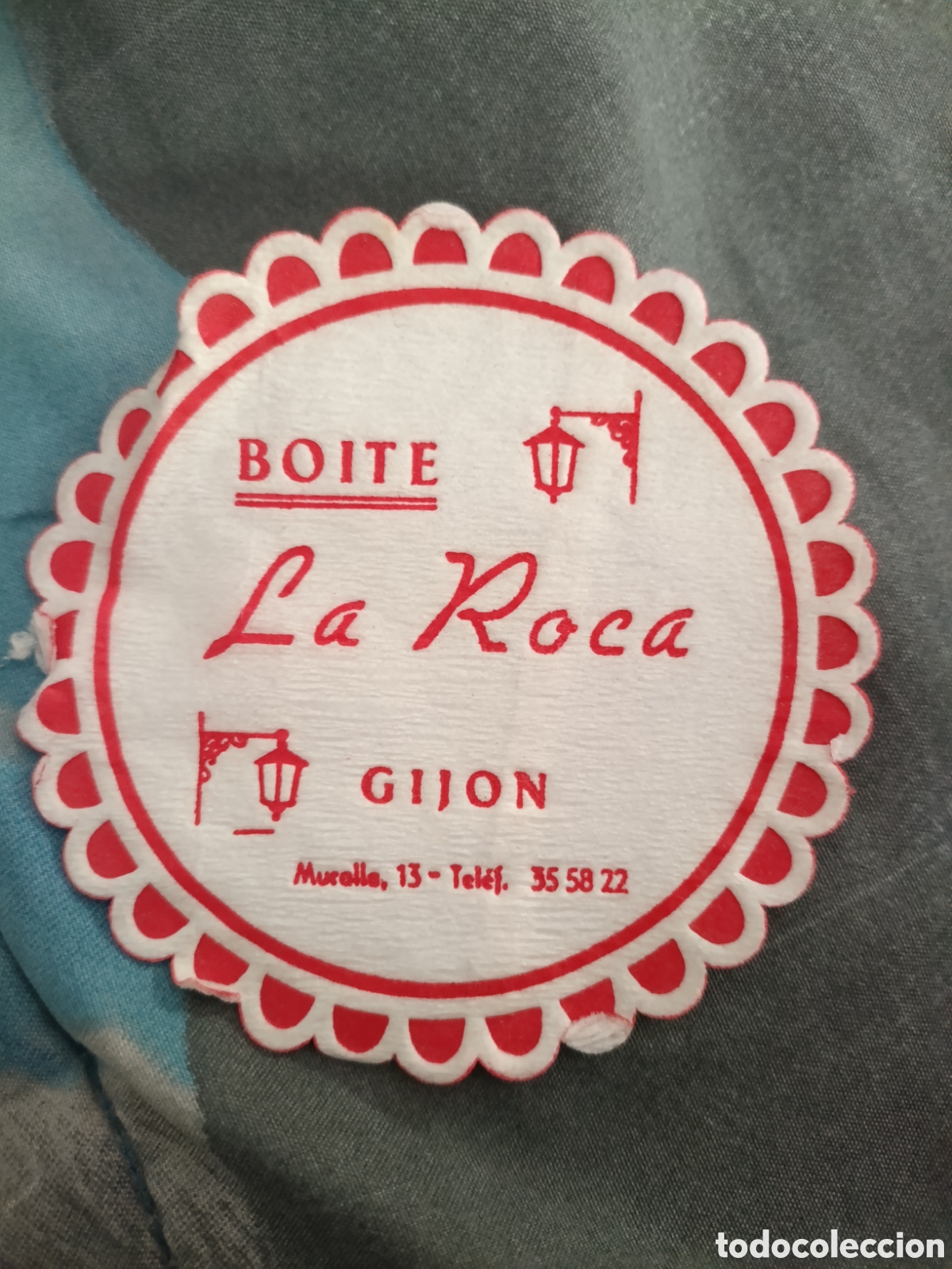 Coleccionismo: BOITE LA ROCA GIJON [ POSAVASOS A&Ntilde;OS 40 ]