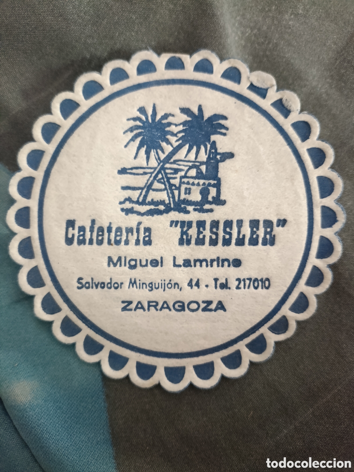 Coleccionismo: CAFETER&Iacute;A &rdquo; KESSLER &rdquo; [ POSAVASOS A&Ntilde;OS 40 ]