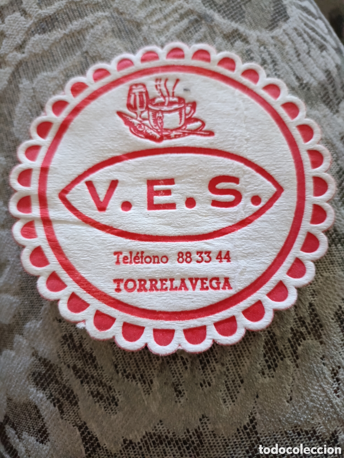 Coleccionismo: V.E.S TORREVIEJA [ POSAVASOS A&Ntilde;OS 40 ]
