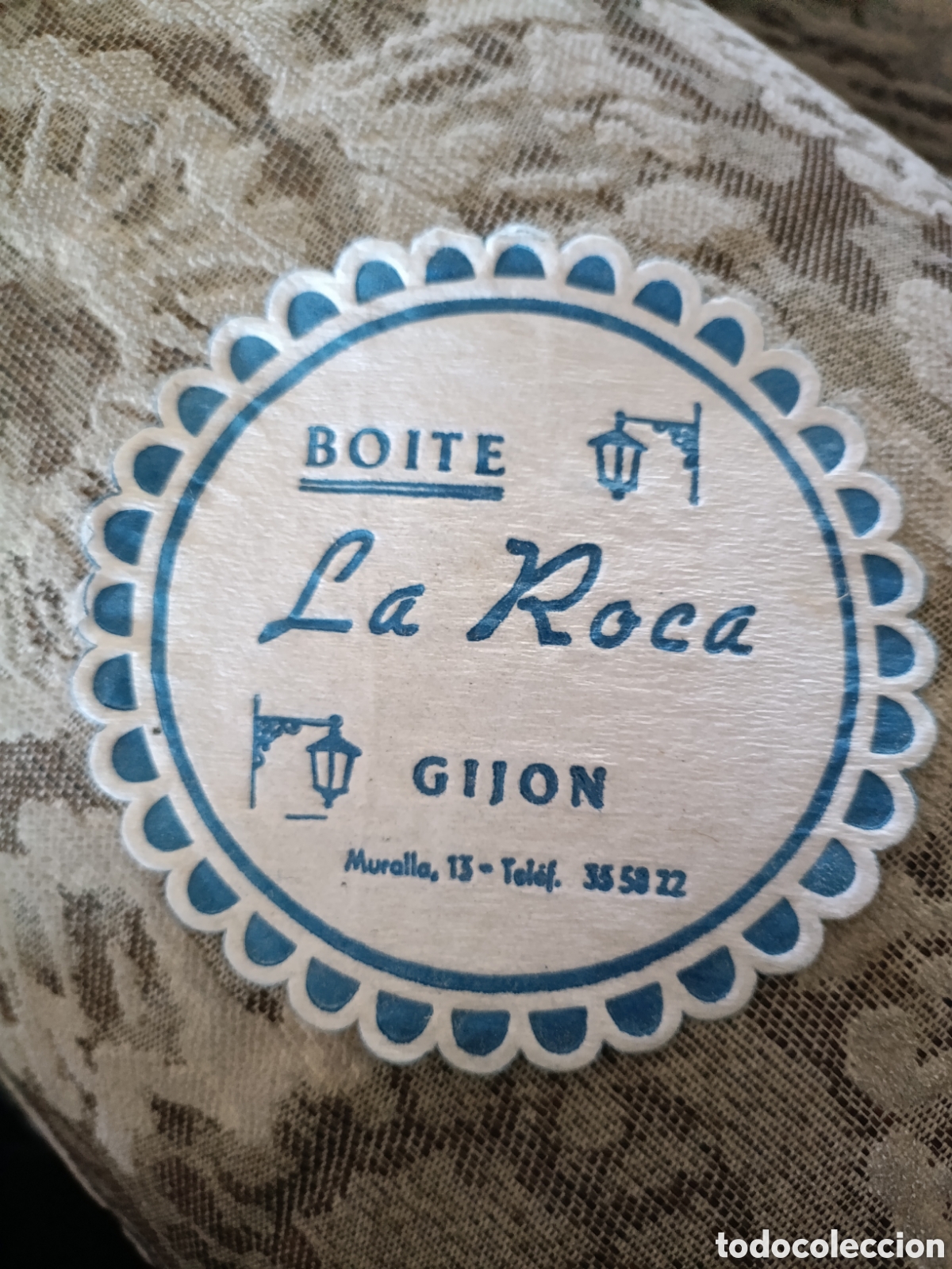 Coleccionismo: BOITE LA ROCA Gij&oacute;n [ POSAVASOS A&Ntilde;OS 40 ]