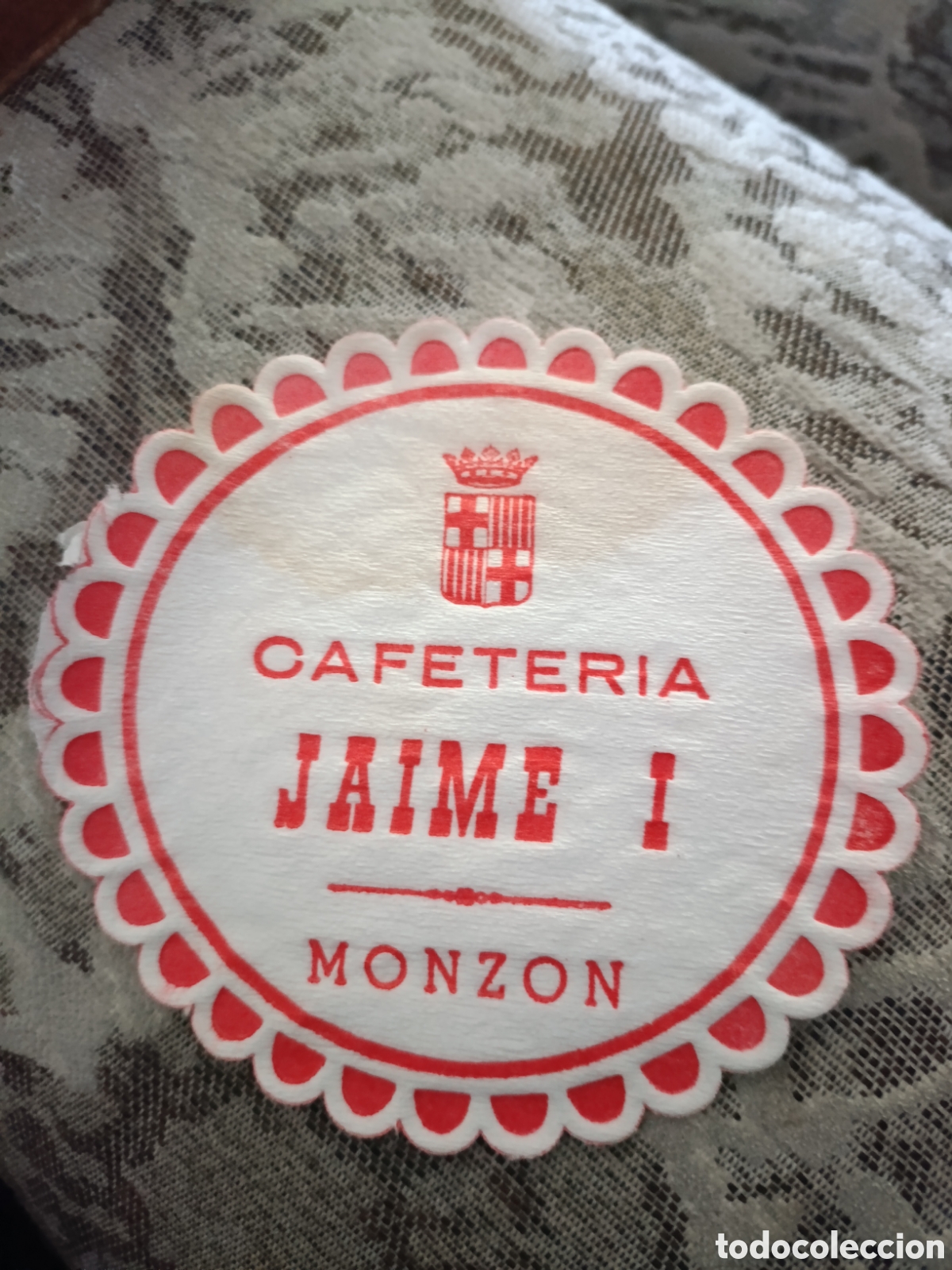 Coleccionismo: CAFETER&Iacute;A JAIME MONZON [ POSAVASOS A&Ntilde;OS 40 ]